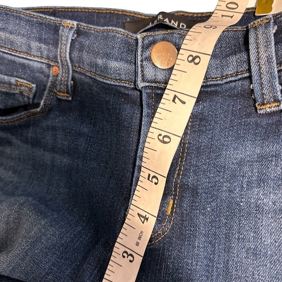 J Brand Dark Wash Distressed Skinny Jeans Sz 26 - Picture 10 of 11